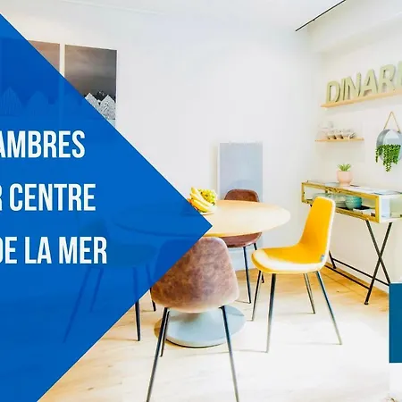 Homard And Fox, Appartement 2 Chambres 100M De La Mer Dinard Exterior photo